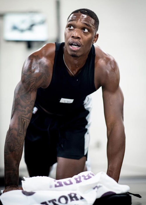Lonnie Walker as seen in an Instagram Post in July 2020