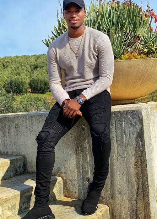 Lungi Ngidi in an Instagram post in July 2019