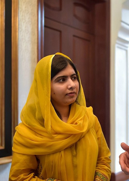 Malala Yousafzai as seen in September 2017