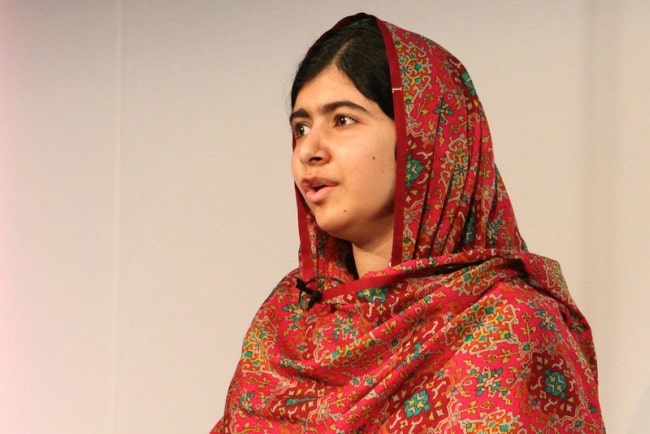 Malala Yousafzai at Girl Summit in July 2014