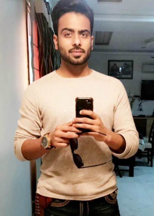 Mankirt Aulakh in an Instagram selfie in January 2017
