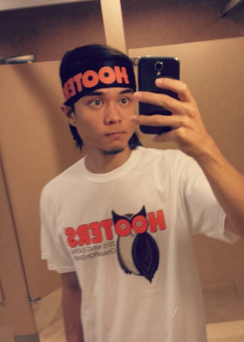 Matt Stonie in an Instagram selfie from July 2015