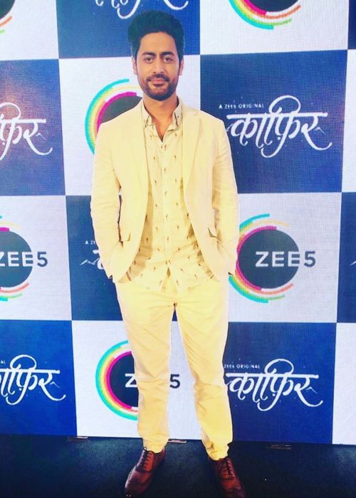Mohit Raina during the screening of Kaafir in 2019