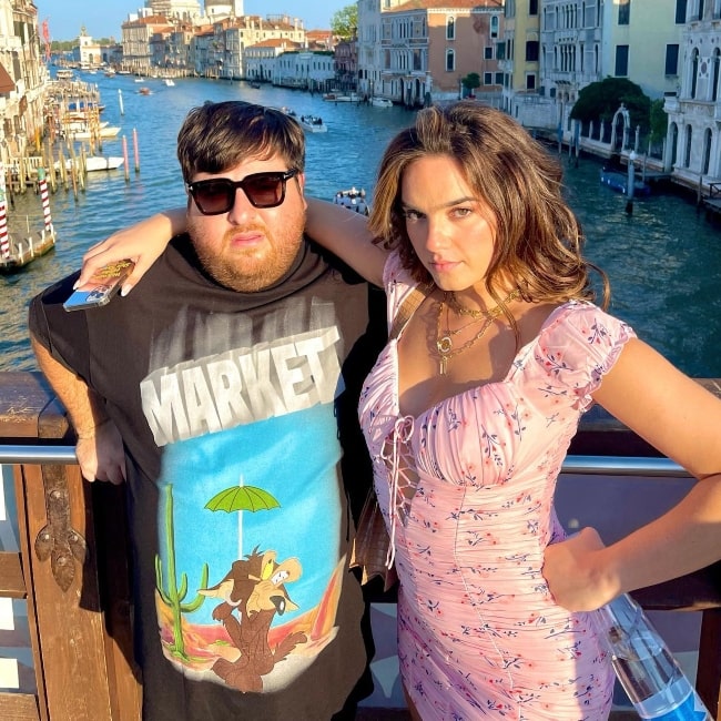Nick Antonyan as seen in a picure with internet personality Natalie Noel in September 2021