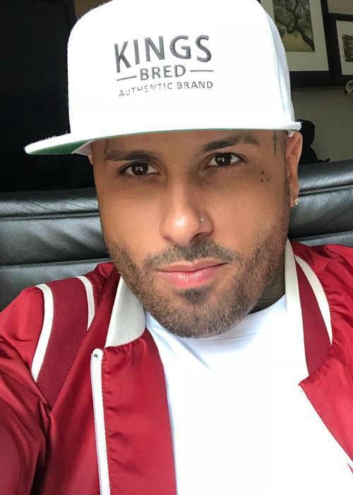Nicky Jam in a selfie in August 2018