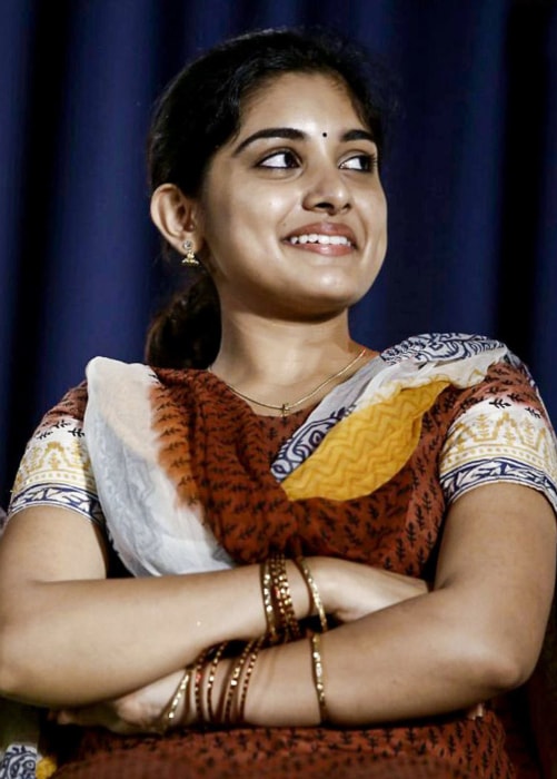 NivethaThomas at Papanasam Success Meet in July 2015