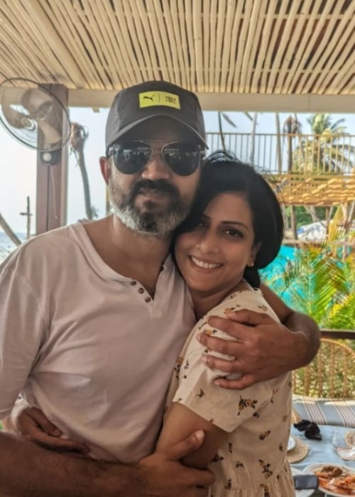 Prashanth Neel and Likhitha Reddy, as seen in April 2022