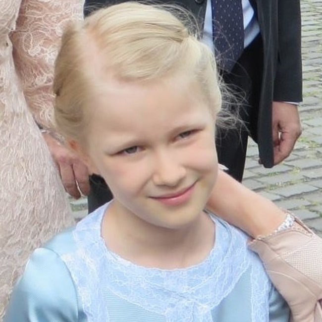 Princess El&eacute;onore of Belgium in 2016