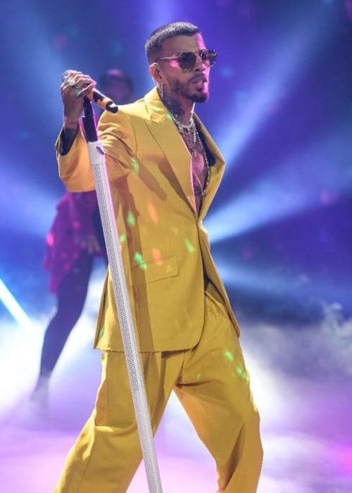 Rauw Alejandro as seen in an Instagram Post in July 2021