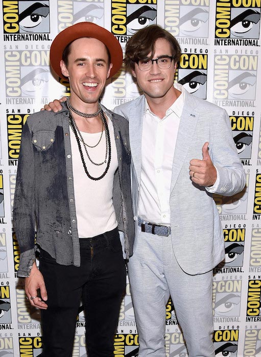 Reeve Carney and Ryan McCartan at Comic-Con International 2016