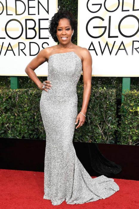 Regina King at the 2017 Golden Globe Awards