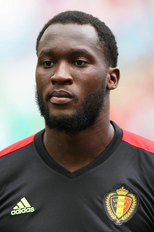 Romelu Lukaku prior to a EURO 2016 match between Republic of Ireland and Belgium on June 18, 2016 in Bordeaux, France