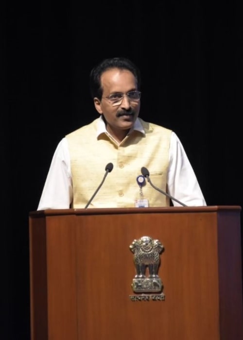 S. Somanath as seen in an Instagram Post in December 2023