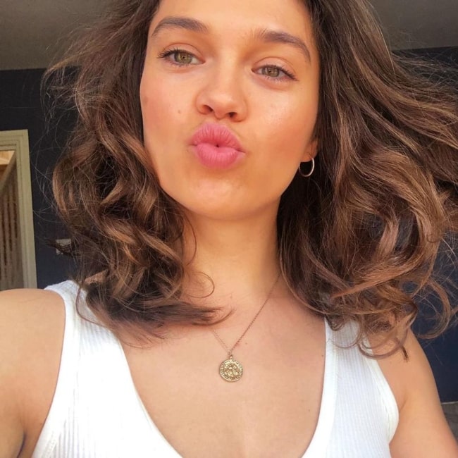 Sabrina Bartlett as seen in a selfie that was taken April 2020