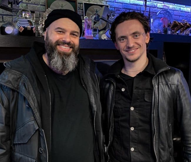 Sergei Polunin (Right) and Maxim Fadeev as seen in March 2019