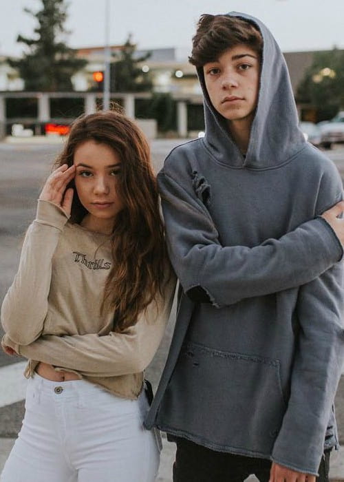 Sophia Birlem and Joey Birlem as seen in June 2018