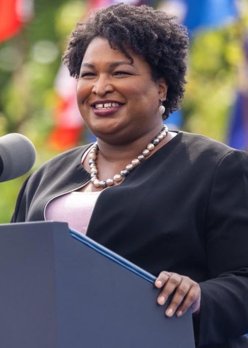 Stacey Abrams as seen in an Instagram Post in April 2021