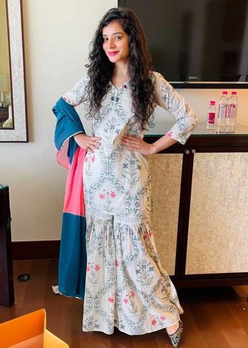 Sukirti Kandpal as seen in an Instagram Post in July 2021