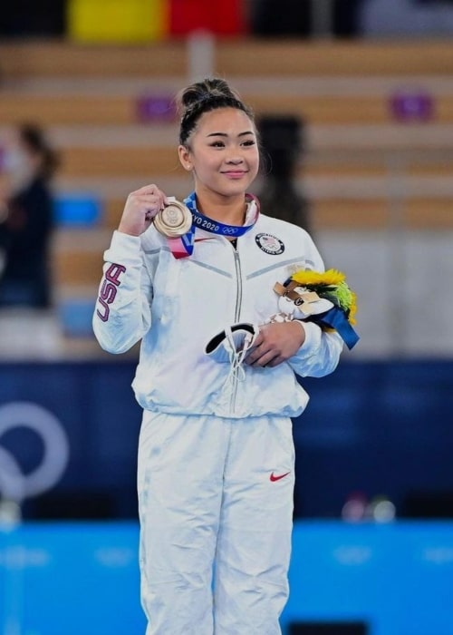Sunisa Lee as seen in an Instagram Post in August 2021
