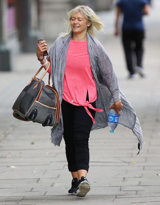 Suzanne Shaw out and about in London on July 8, 2016