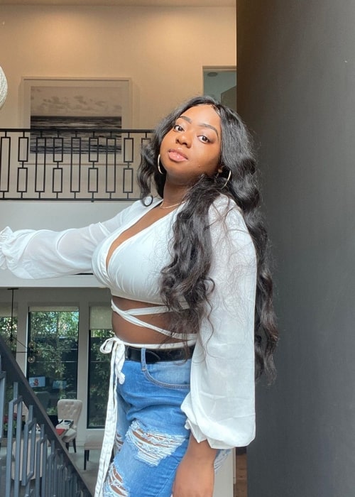 Tatayanna Mitchell as seen in a picture that was taken in Beverly Hills, California, in September 2020