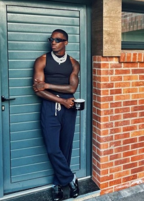 Timothy Weah as seen in an Instagram Post in September 2022