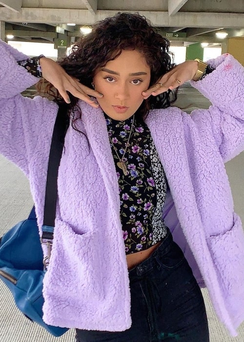 Tina Woods posing for a picture in February 2020