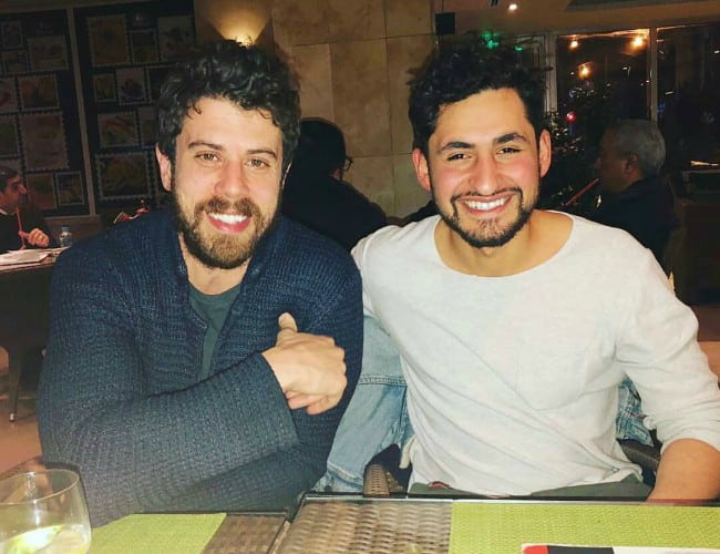 Toby Kebbell (Left) and Amir El Masry as seen in February 2019