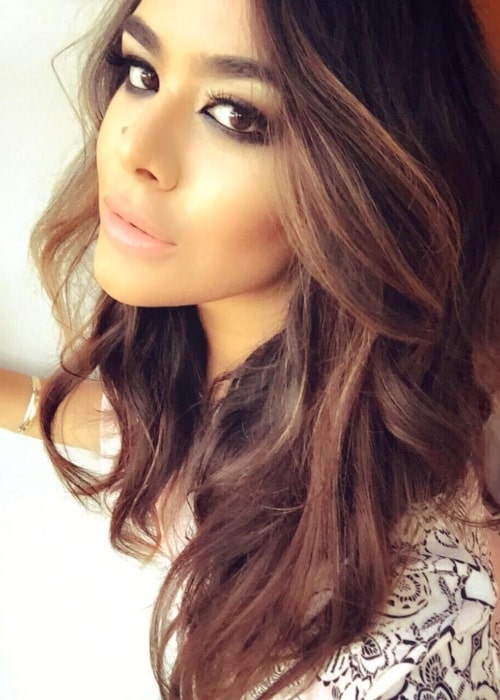 Trishala Dutt as seen in a selfie that was taken in June 2015