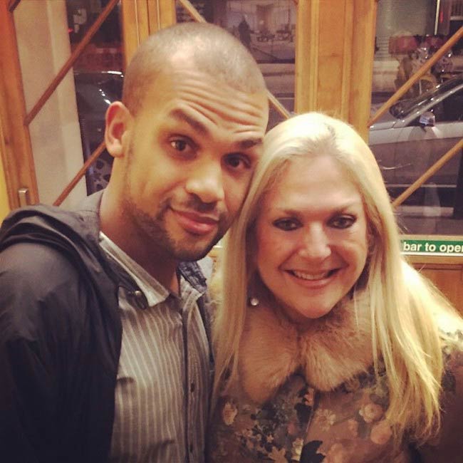 Vanessa Feltz at the 1st African Caribbean Comedy show in October 2014