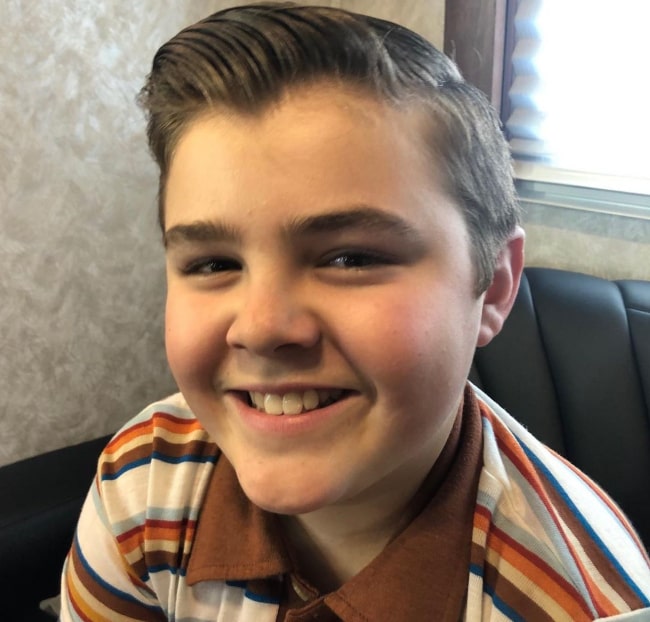 William Ludwig all smiles in September 2021
