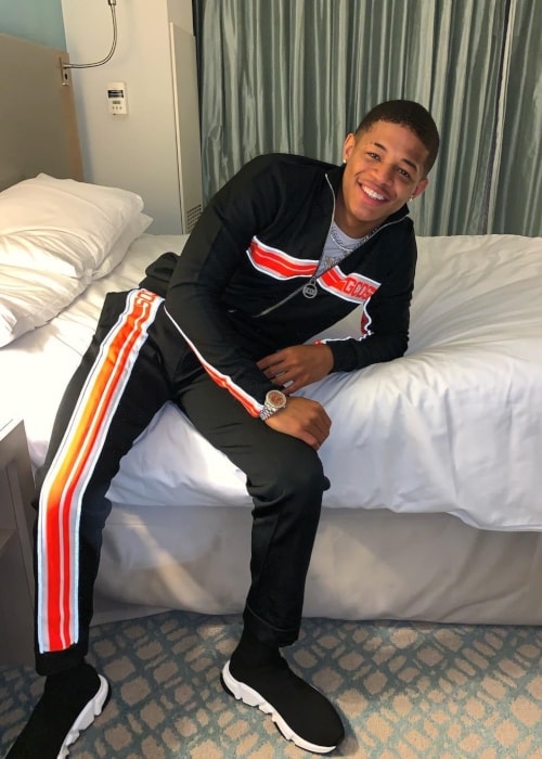 YK Osiris as seen in a picture taken in April 2019