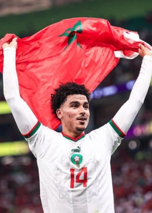 Zakaria Aboukhlal as seen in an Instagram Post in November 2022