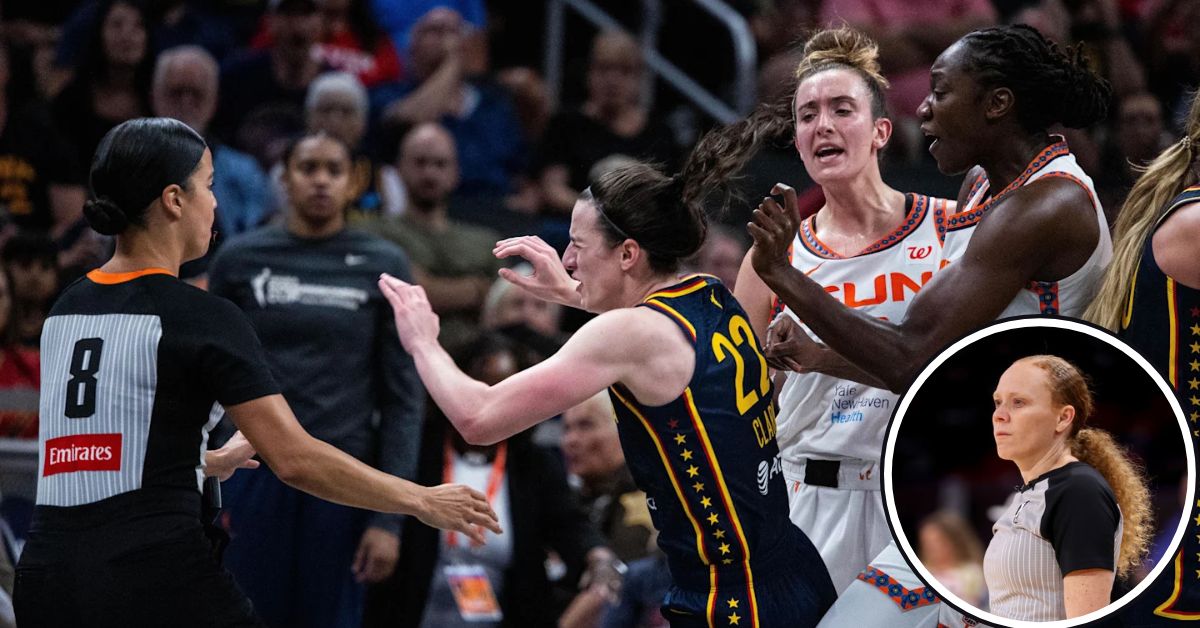 Referee Ashley Gloss Came Under Fire After Not Ejecting Marina Mabrey For Hitting Caitlin Clark